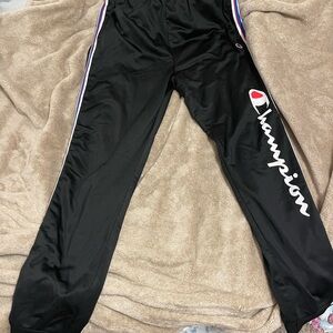 Champion Kids Black Track Pants Boys XL